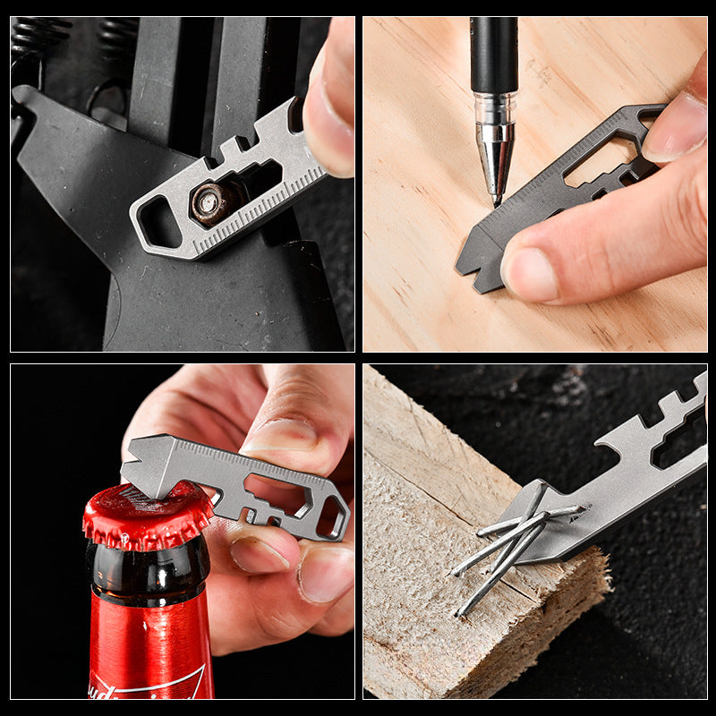Titan Twist Multi-Tool Bottle Opener Wrench Crowbar Ruler