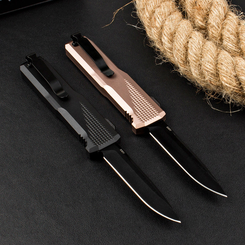 High Hardness BM 4600 Aluminum Handle Tactical Knives EDC