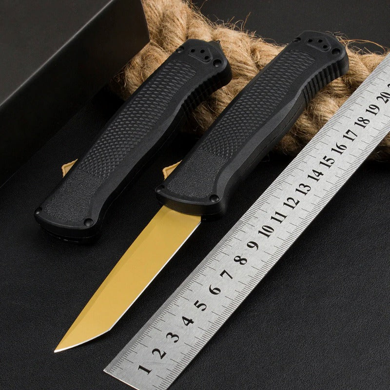 BM 5370 Carbon Fiber Nylon Handle Tactical Knife EDC