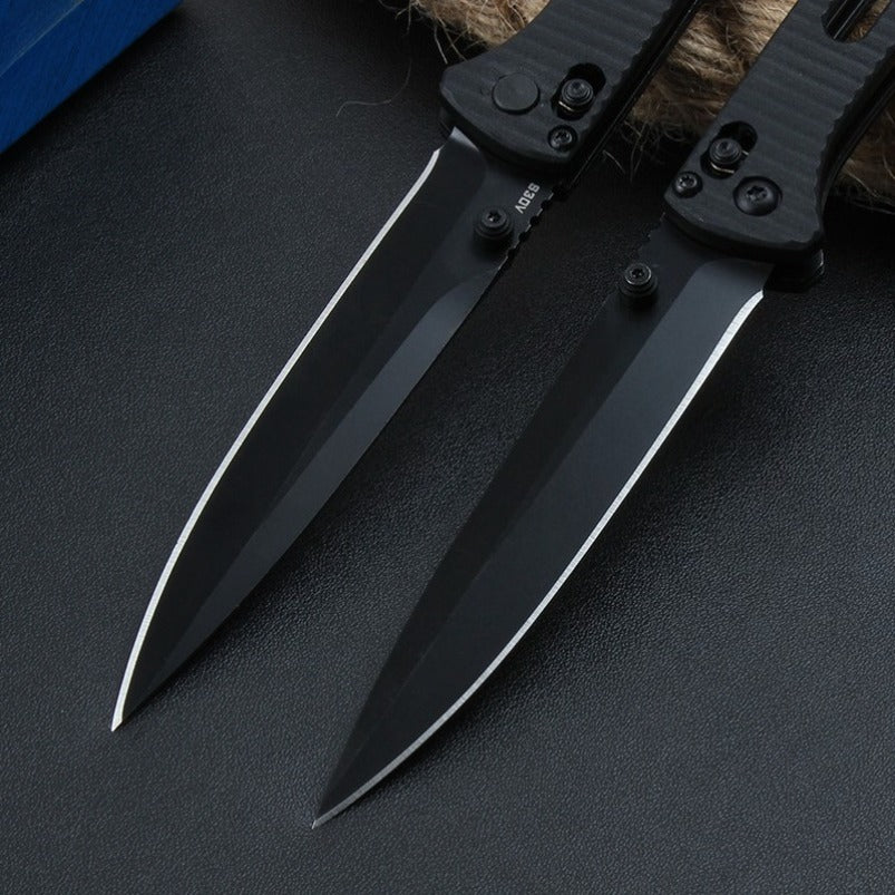 BM417 All-black Tactical Folding Knife