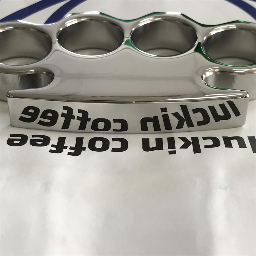 High Quality Fashion Classic Mirror Steel Knuckle Duster Self Defense EDC