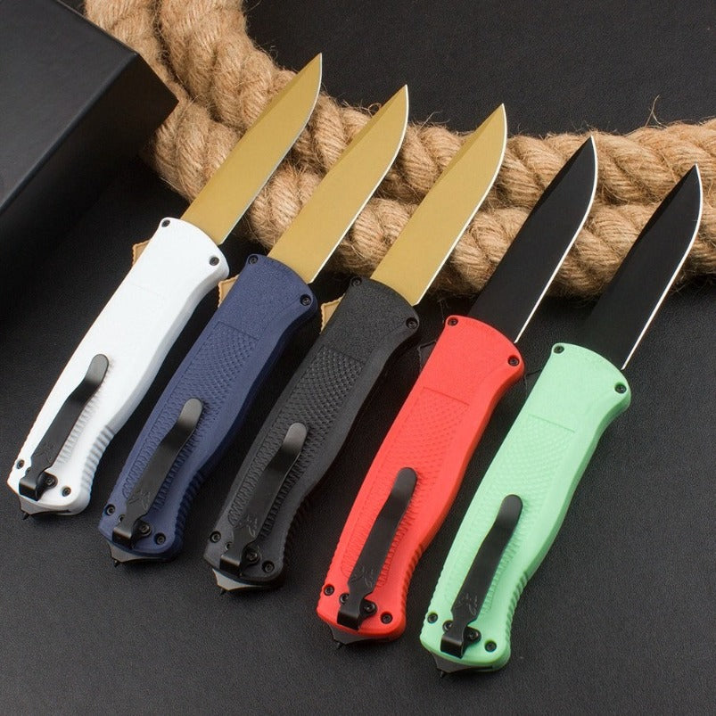 BM5371 FE Multi-color Folding Knife Outdoor Portable EDC