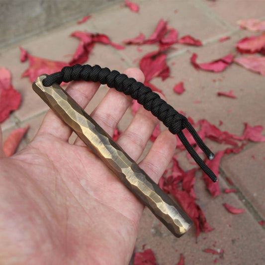 Black Myth - Retro Brass Self-defense Stick Artwork EDC Tool