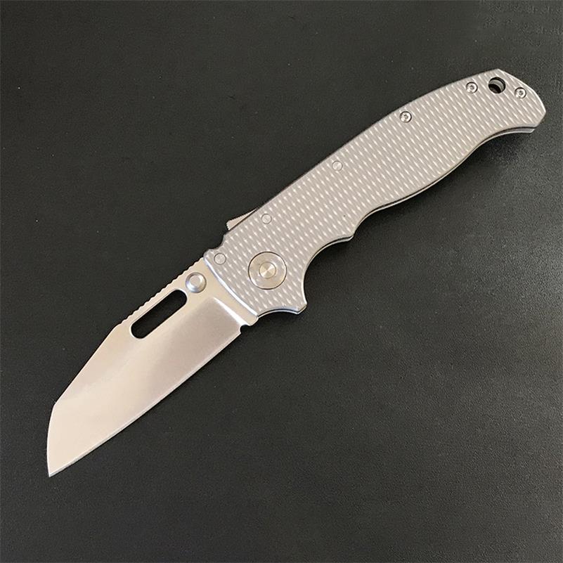 Titanium Alloy Folding Knife Wilderness Hunting Pocket Knives