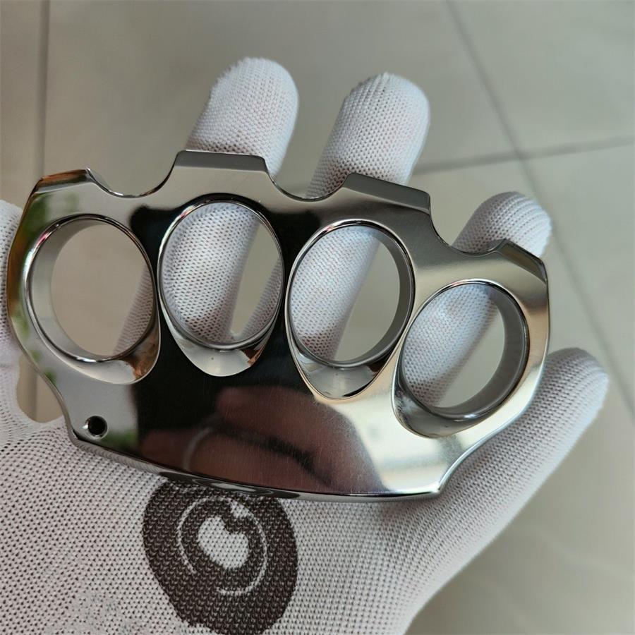 Titanium Alloy Mirror Classic Knuckle Dust Collector Grapple EDC