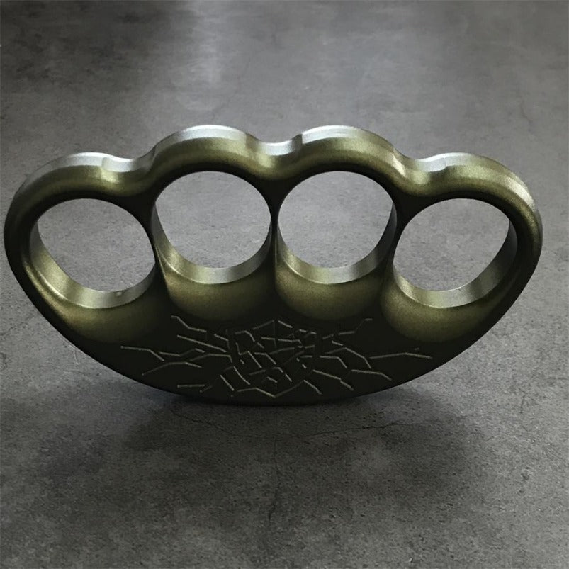 Shattered Crest 6061-T6 Aluminum Knuckle Duster