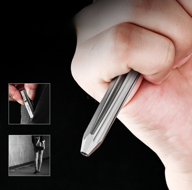 Titan Slide Defender Color-Shift Pen Self Defense Window Breaking EDC