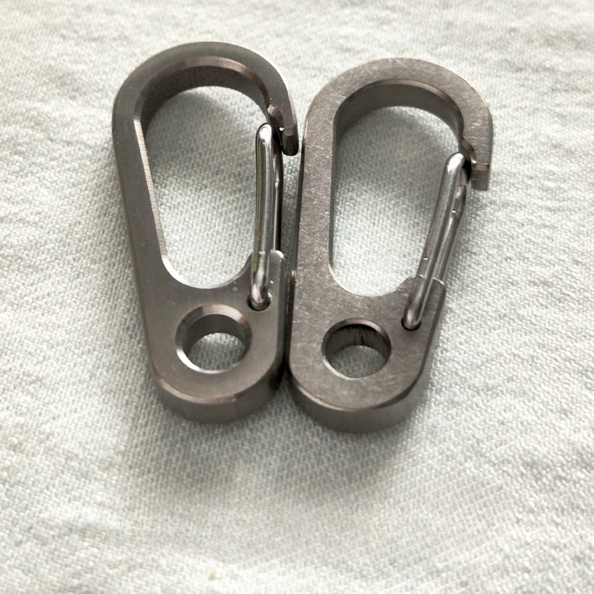TC4 Spring Carabiner Keychain Multi Tool EDC