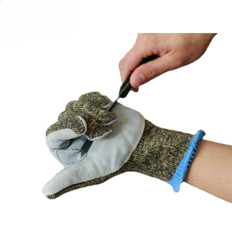 Thick Camouflage Protective Work Gloves Safety and Durability