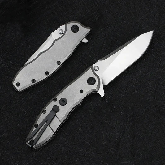 CPM-20CV Blade Titanium 0562CF/0562TI Folding Knife EDC