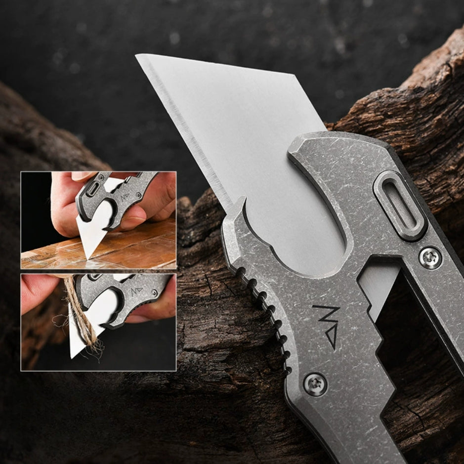 Titan Multi-Pro Knife Crowbar Screwdriver Wrench and Beer Opener