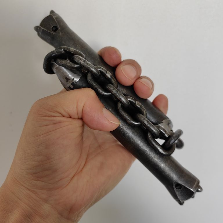 Martial Arts Handcrafted Tungsten Steel Meteor Chain Whip Baton