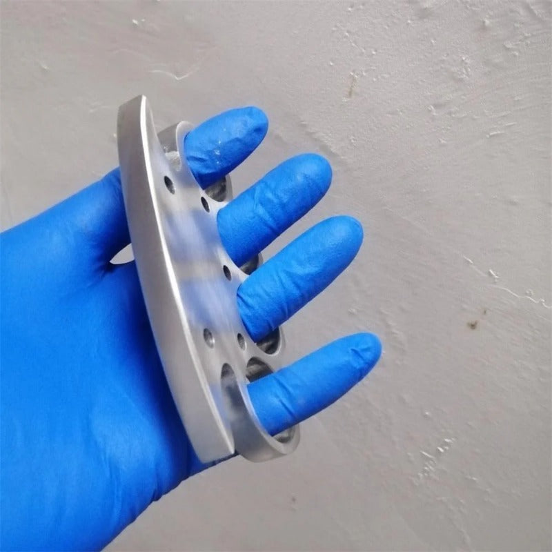 304 Stainless Steel Knuckle Duster Combat Attack Fist Buckle