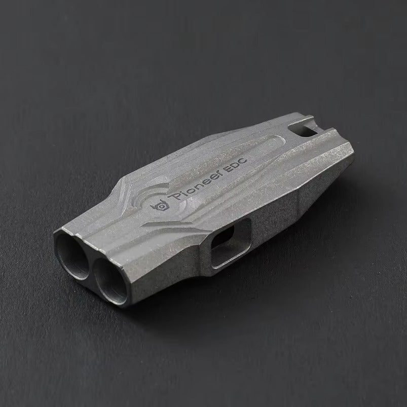 Titanium Whistle Outdoor Survival Training Referee Pendant