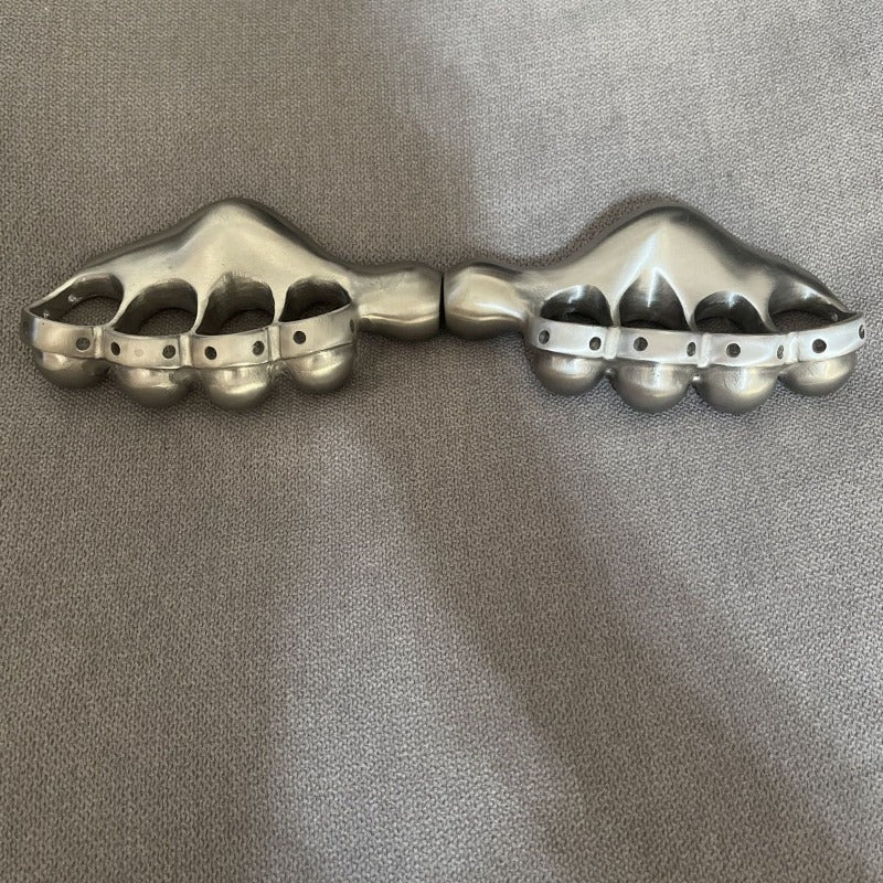 Luta de soqueira de aço inoxidável para mão esquerda e direita