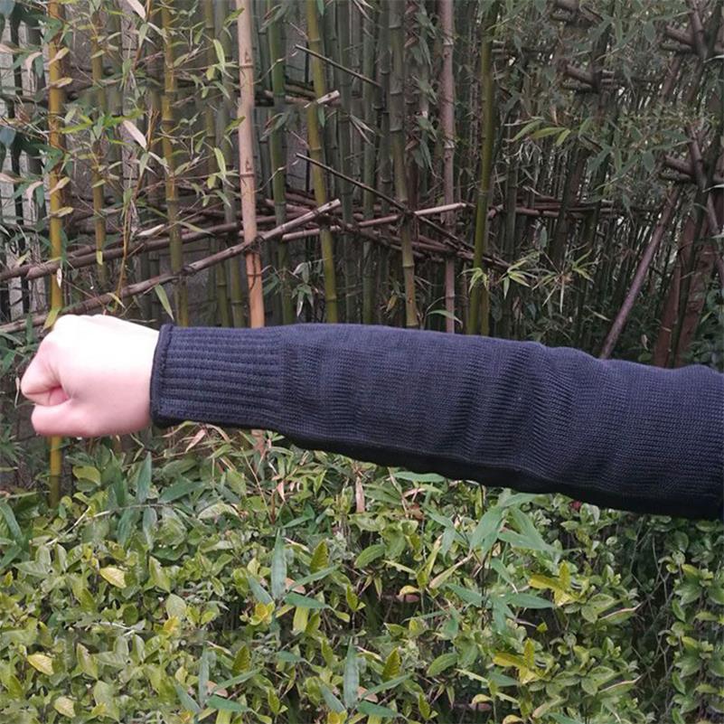 Ferramentas de proteção de braço de fio de aço com manga de braço à prova de corte