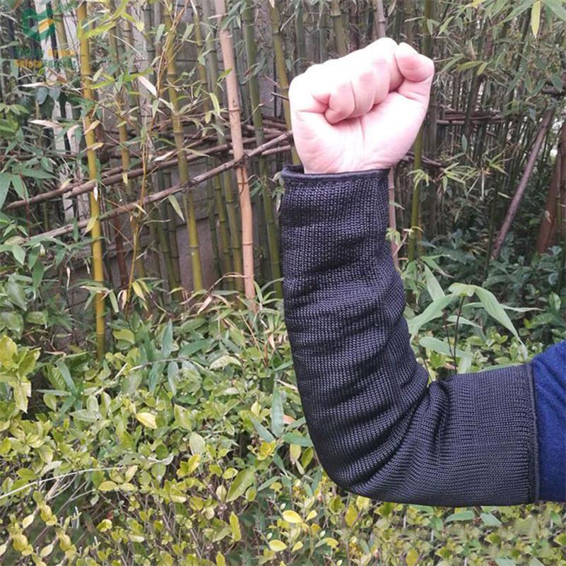 Ferramentas de proteção de braço de fio de aço com manga de braço à prova de corte