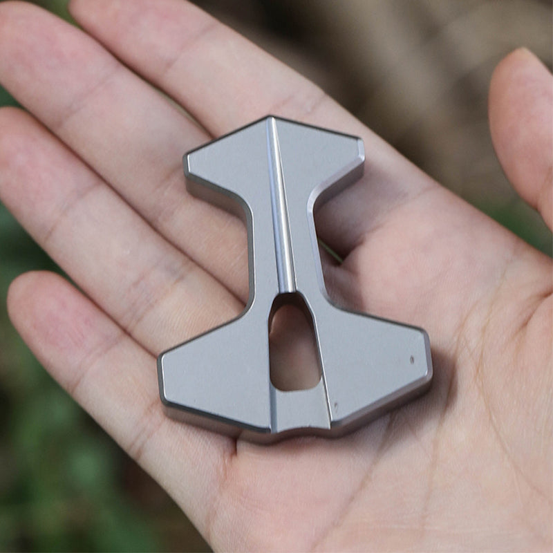 Con cordino Mini tirapugni in acciaio di precisione spesso