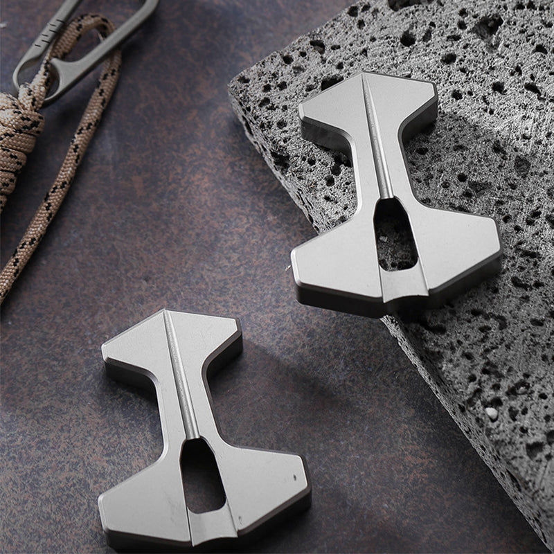 Con cordino Mini tirapugni in acciaio di precisione spesso