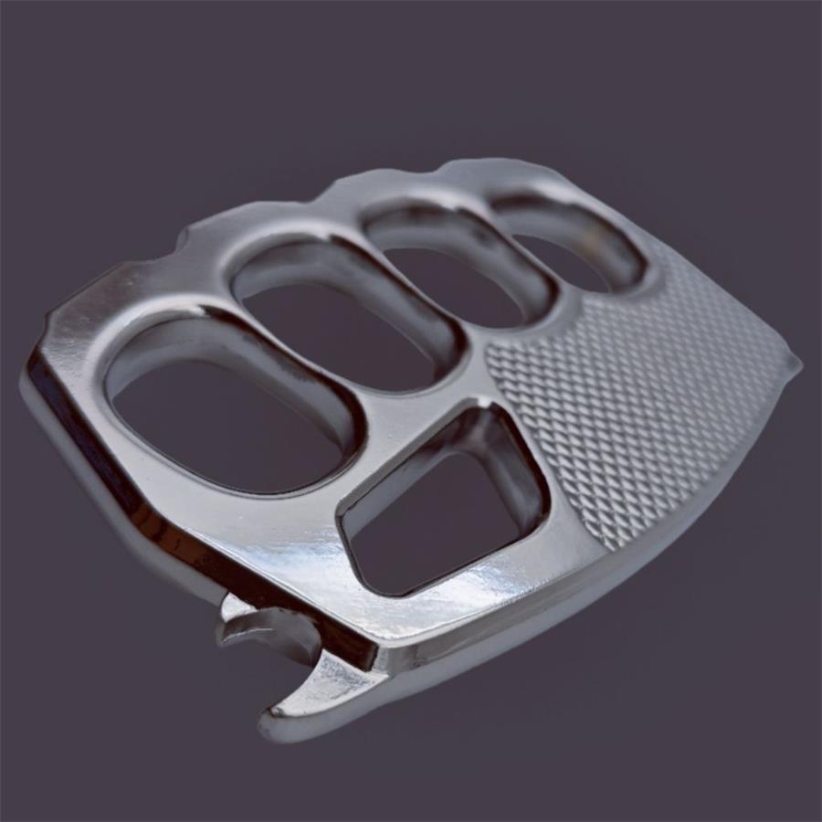 With Mouth Thickened Brass Knuckle Duster Bottle Opener EDC