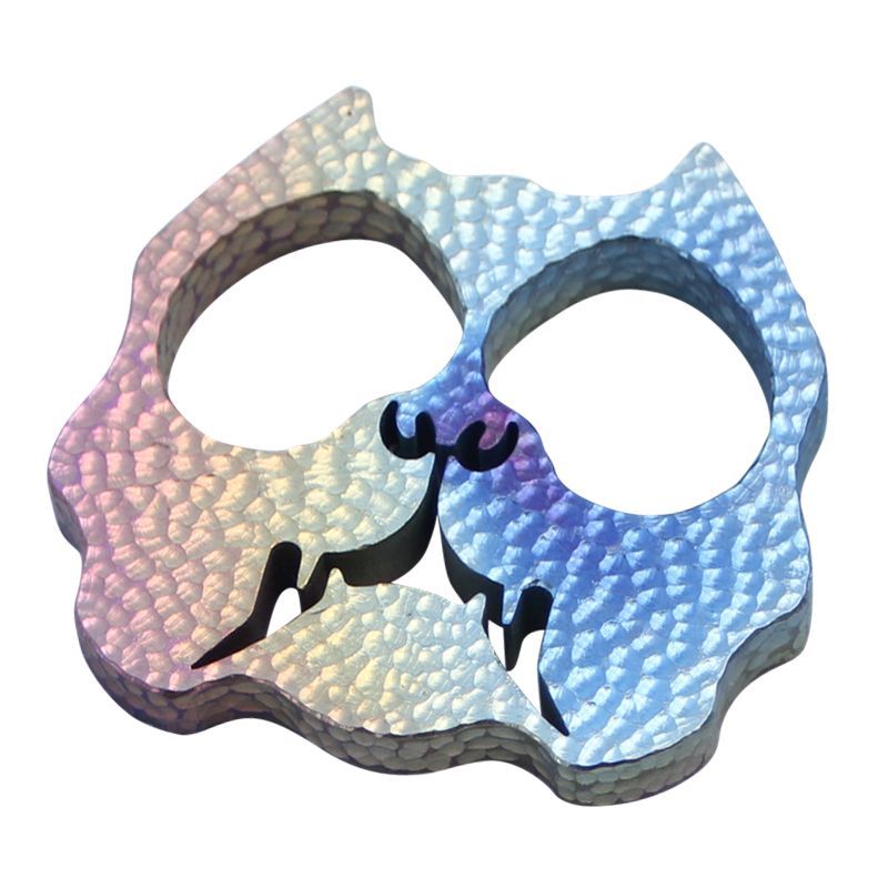 Hound- Fashion TC4 Titanium Knuckle Duster Self Defense EDC