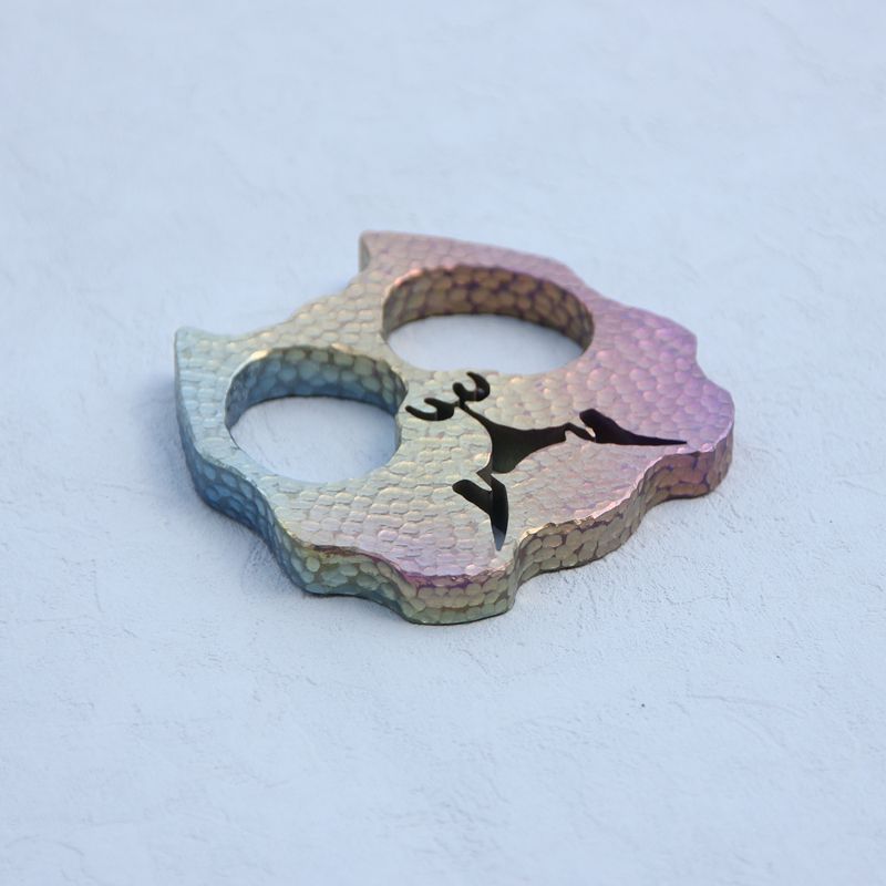 Hound- Fashion TC4 Titanium Knuckle Duster Self Defense EDC