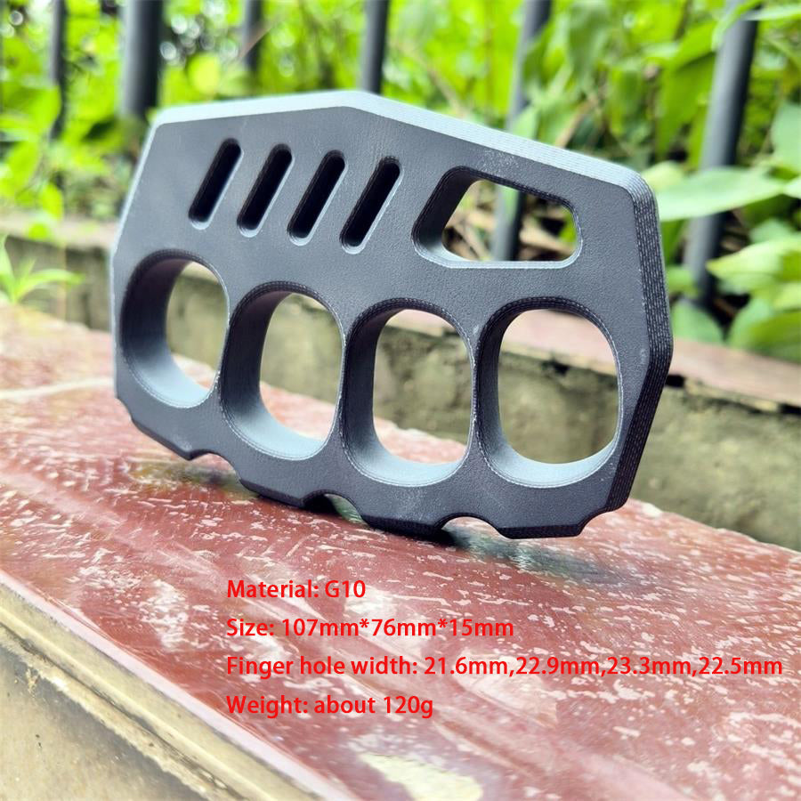 Multistyle G10 Hard Knuckle Duster Grapple Training EDC Gear