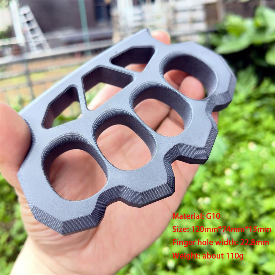 Multistyle G10 Hard Knuckle Duster Grapple Training EDC Gear