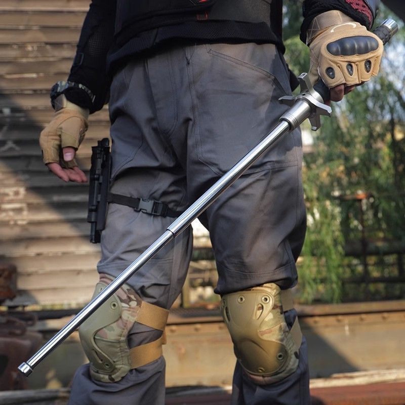 Protezioni per le mani in lega di acciaio aeronautico Baton espandibile EDC