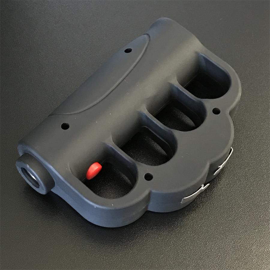 Multifuncional LED Light Knuckle Duster Stun Gun Choque Elétrico