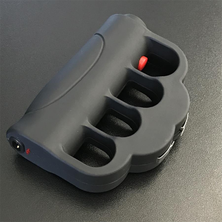 Multifuncional LED Light Knuckle Duster Stun Gun Choque Elétrico