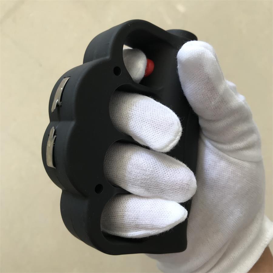 Multifuncional LED Light Knuckle Duster Stun Gun Choque Elétrico