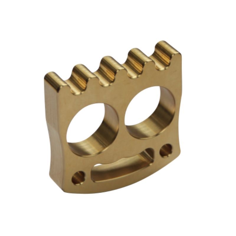 Brook- Mini Double Finger Brass Knuckle Duster EDC
