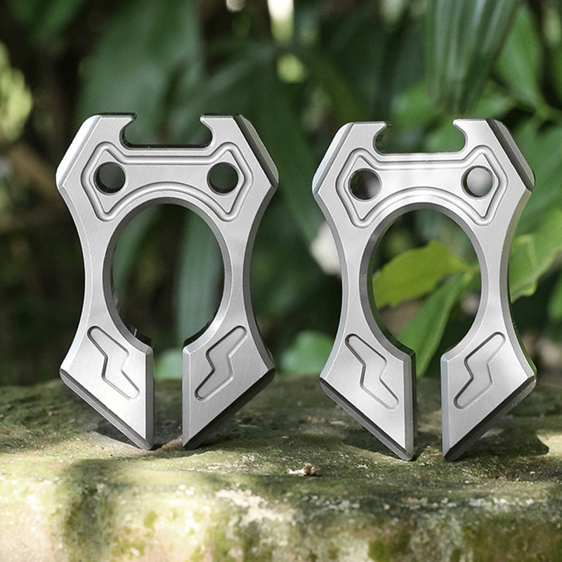 Aegis- Precision Steel Knuckle Duster Open Bottle Defense EDC