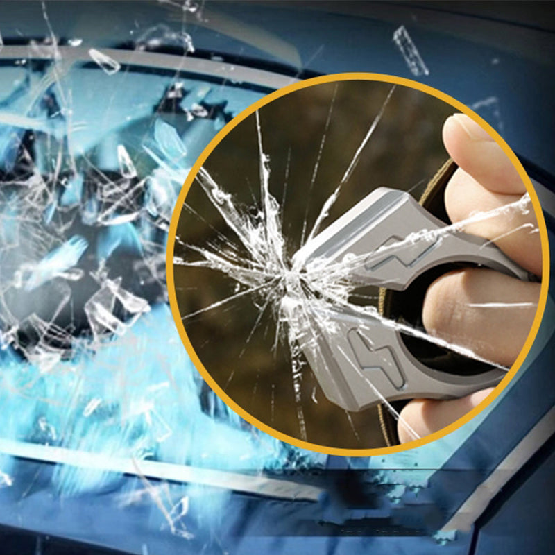 Aegis- Precision Steel Knuckle Duster Open Bottle Defense EDC