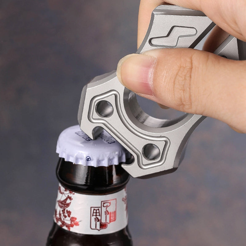 Aegis- Precision Steel Knuckle Duster Open Bottle Defense EDC