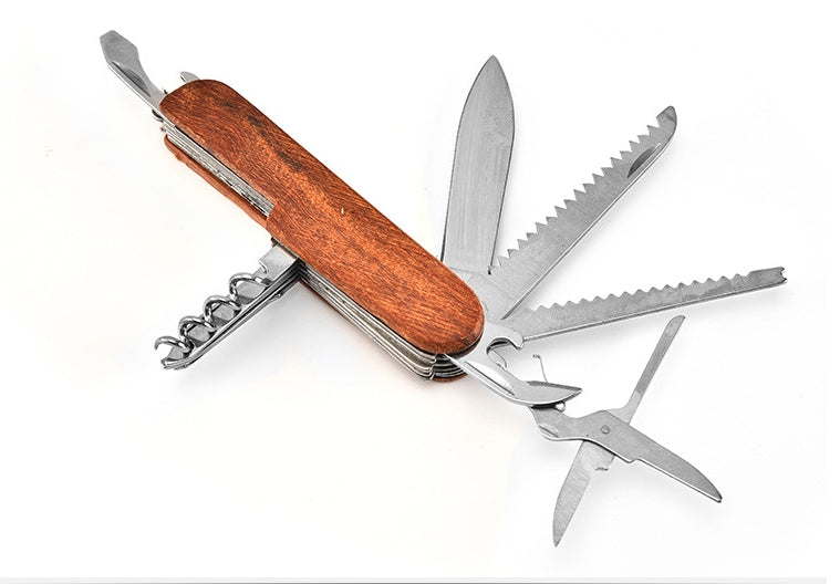 Multifunctional Outdoor Tool Folding Knife Saw EDC Gear