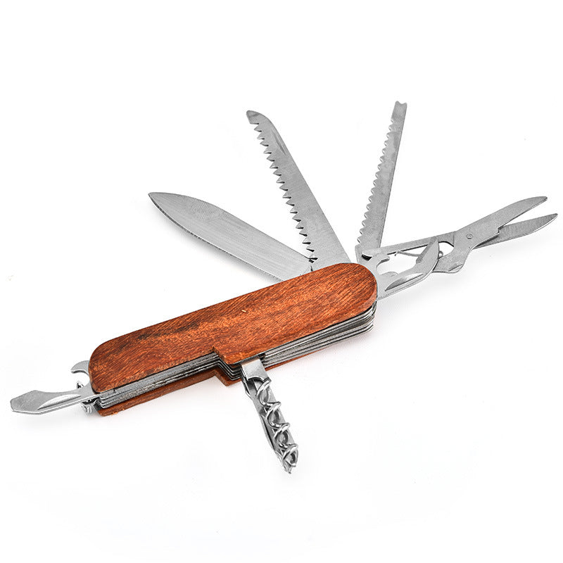 Multifunctional Outdoor Tool Folding Knife Saw EDC Gear