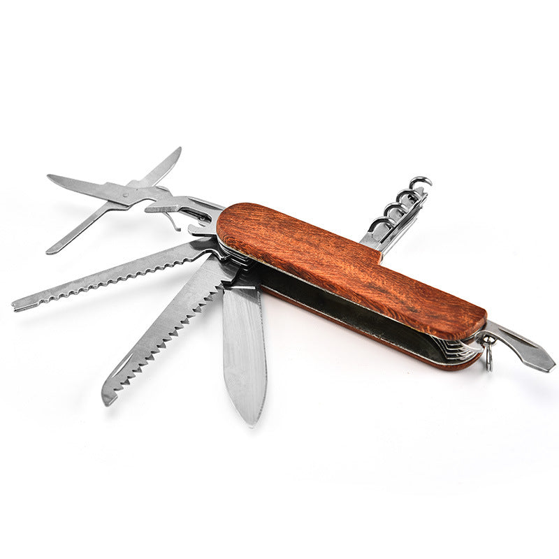 Multifunctional Outdoor Tool Folding Knife Saw EDC Gear