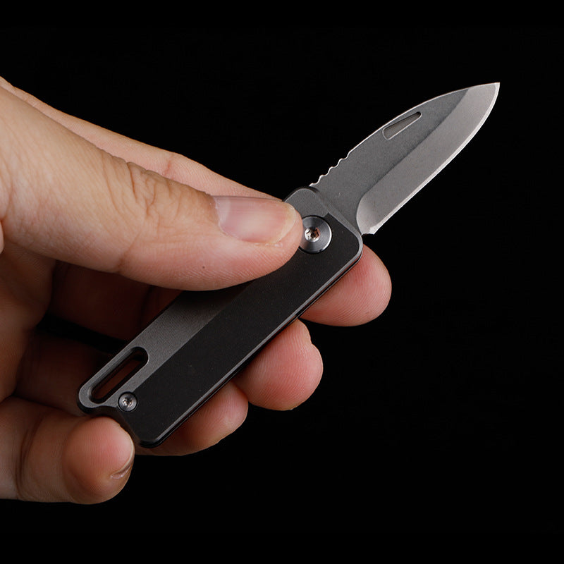 Titanium Alloy Mini Knife Outdoor Portable EDC