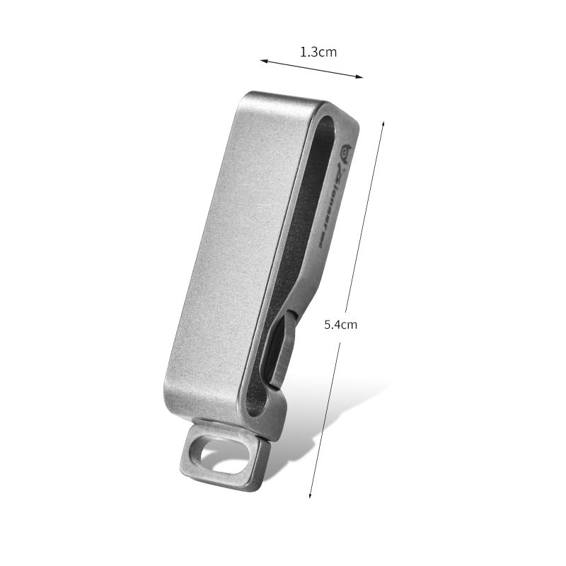 Titan Premium Gentry Buckle Keyring Portable Belt Clip