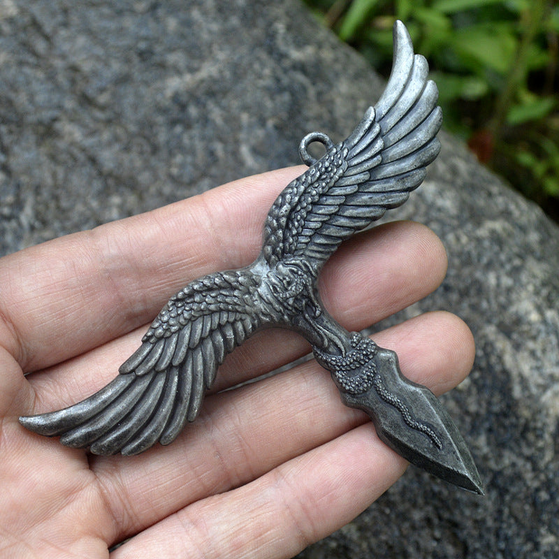 Portachiavi con ciondolo tirapugni di difesa Creative Design