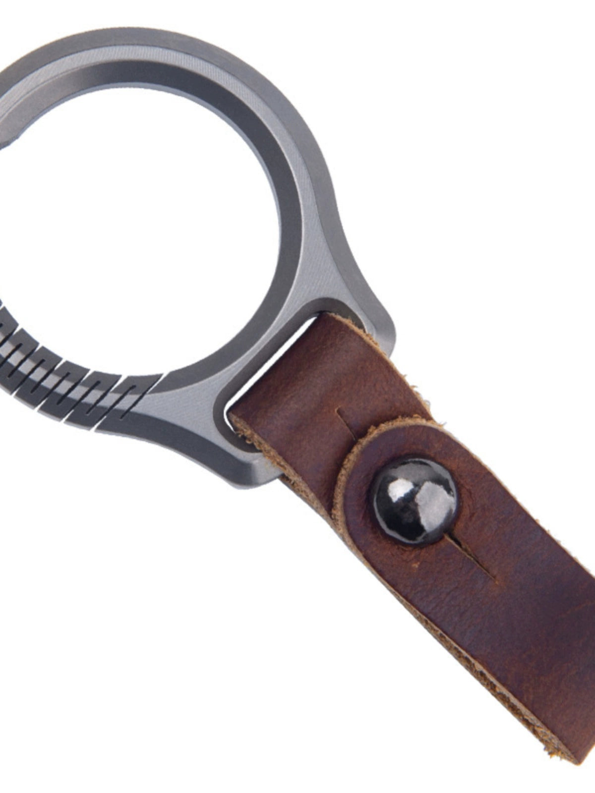 TC4 Titanium Alloy Keychain Pendant