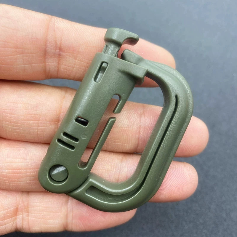 Adventure Gear Attach D-Lock Carabiner Outdoor Equipment Clasp