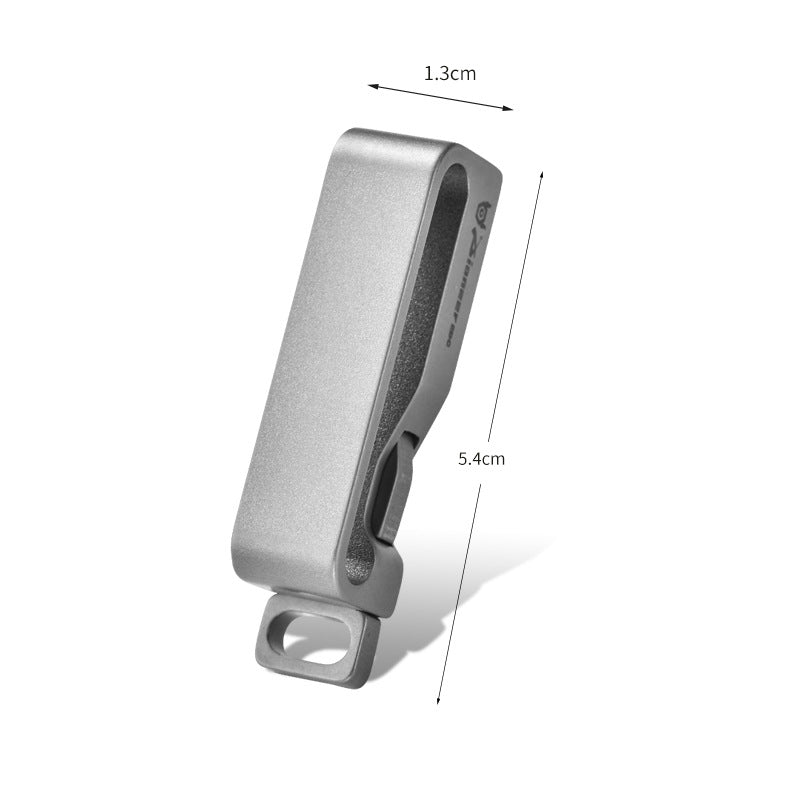 Titan Premium Gentry Buckle Keyring Portable Belt Clip