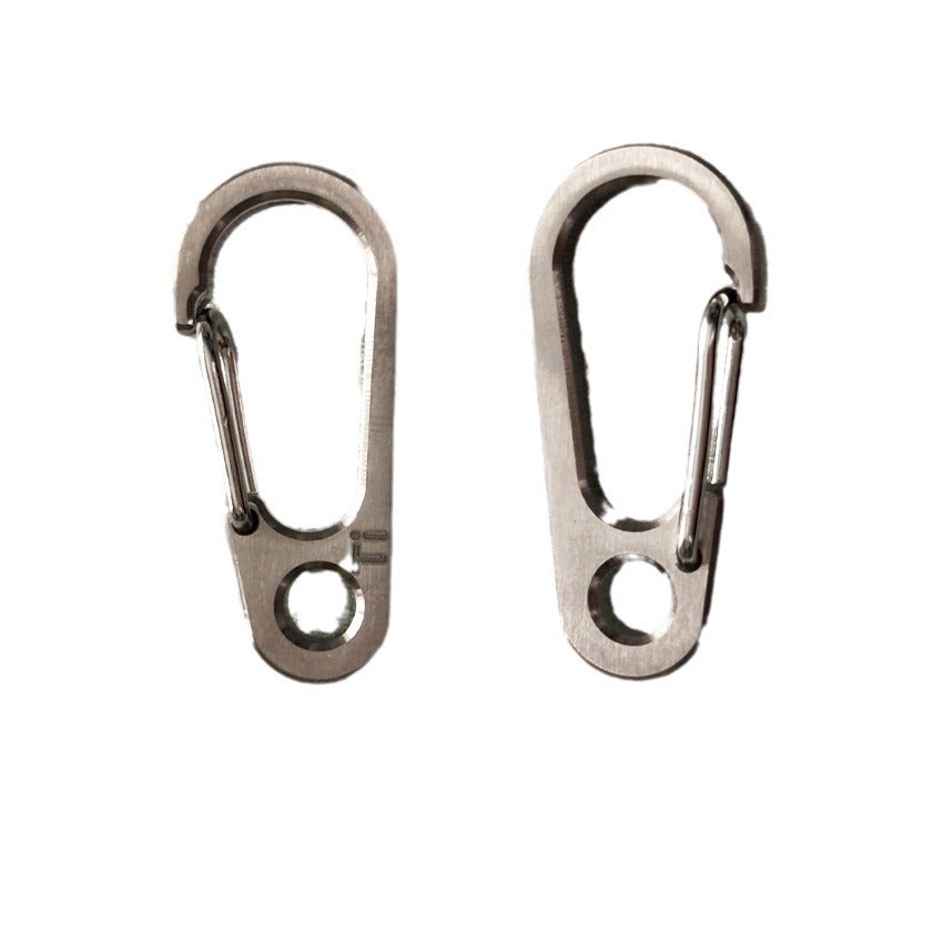 TC4 Spring Carabiner Keychain Multi Tool EDC