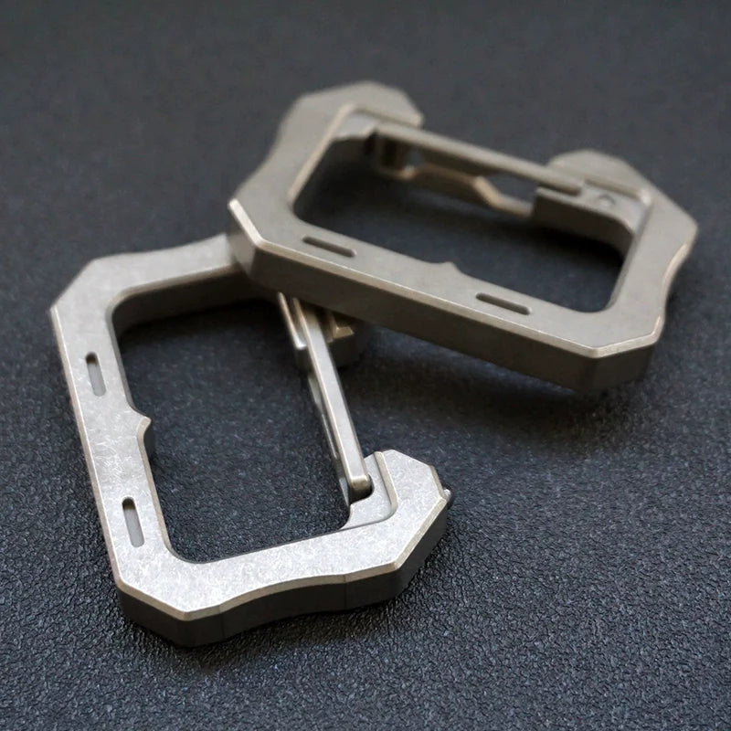 Titanium Multi-Tool Keychain Knife Bottle Wrench Opener