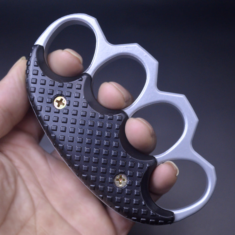 Sea Shell- Clip Metal Knuckle Duster Female Anti Wolf EDC