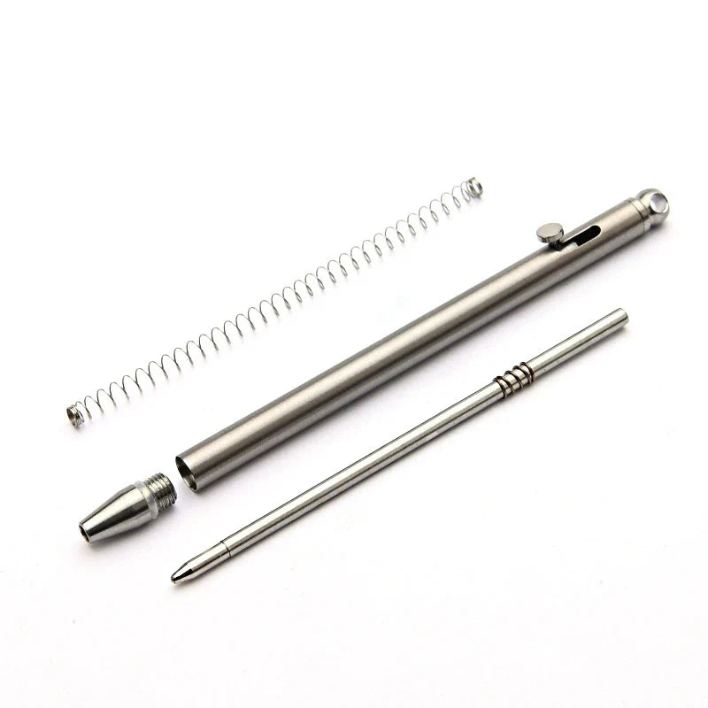 Titan Scribe Mini Ballpoint Keychain Pendant EDC