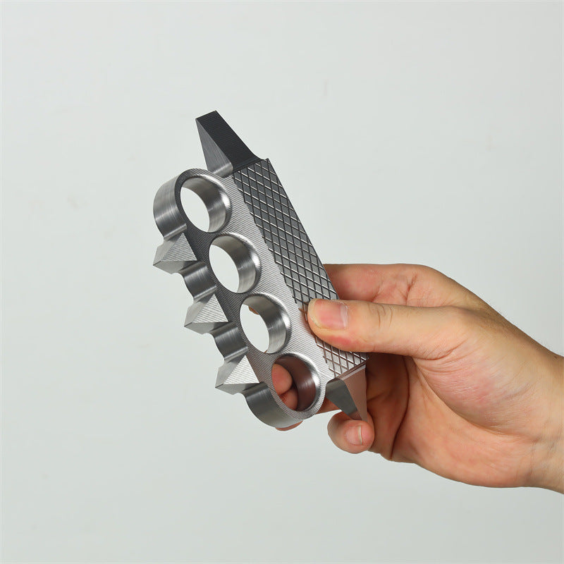 Steel cone Hardened 440 Steel Knuckle Duster EDC